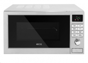 ECG MTD 2081 VGSS mikrohullámú sütő beépítő kerettel ezüst